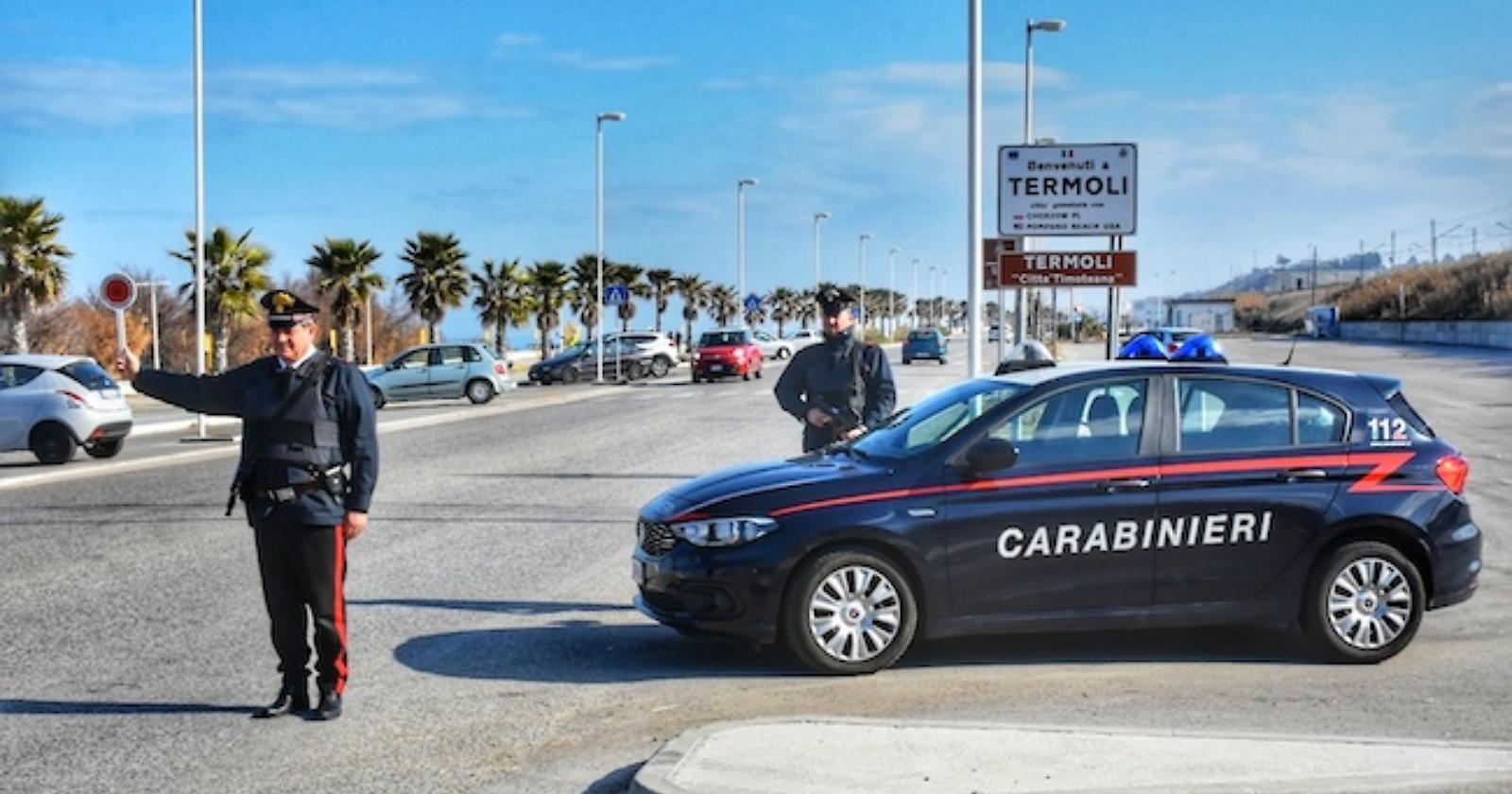 Da Foggia a Termoli per rubare due furgoni: urta pure un'auto dei  Carabinieri che lo inseguono fino a Campomarino