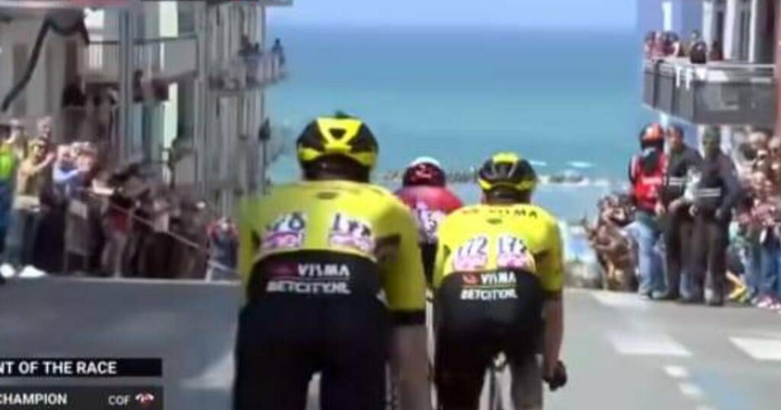 Il Giro d’Italia a Termoli: la “salita del Panfilo” diventa virale sui social