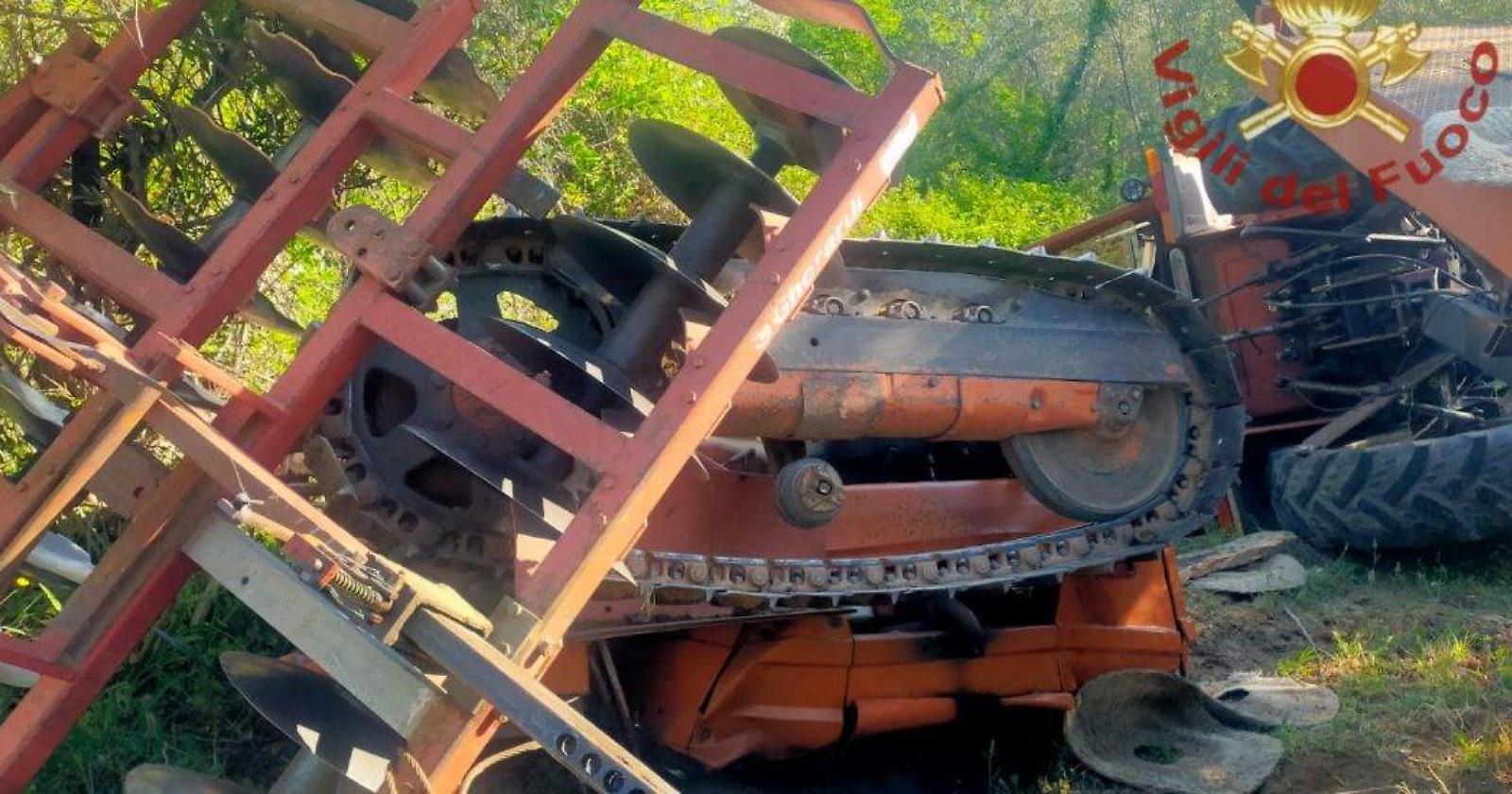 Tragedia nelle campagne molisane: un 78enne perde la vita in un incidente con il trattore