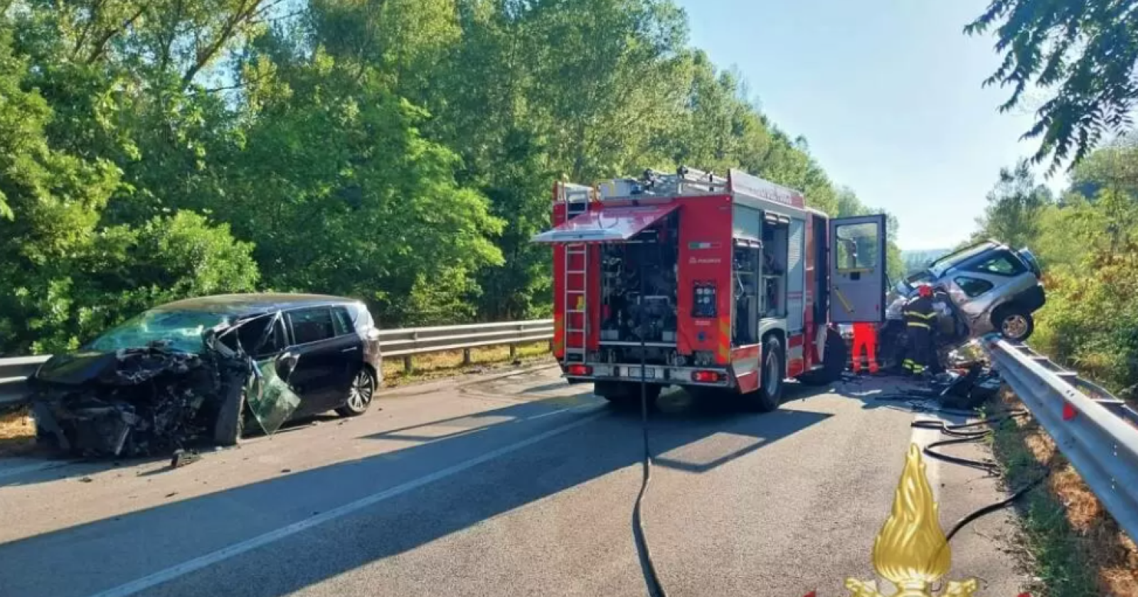 Tragedia sulla Bifernina: Un Morto e Sei Feriti in un Incidente Frontale