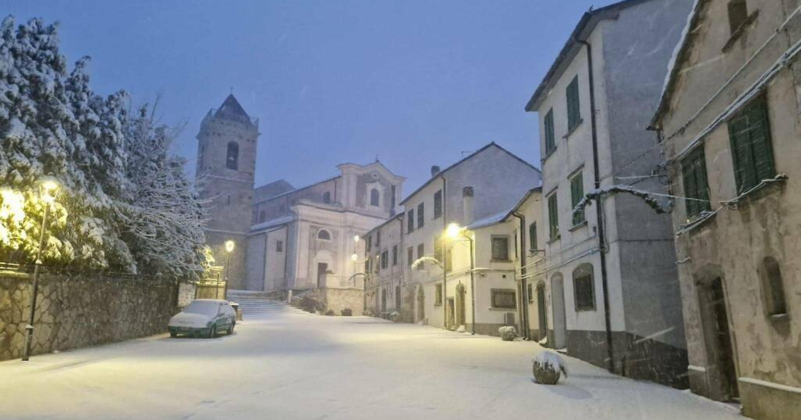 Maltempo in Molise: l'inverno bussa alle porte con neve e freddo