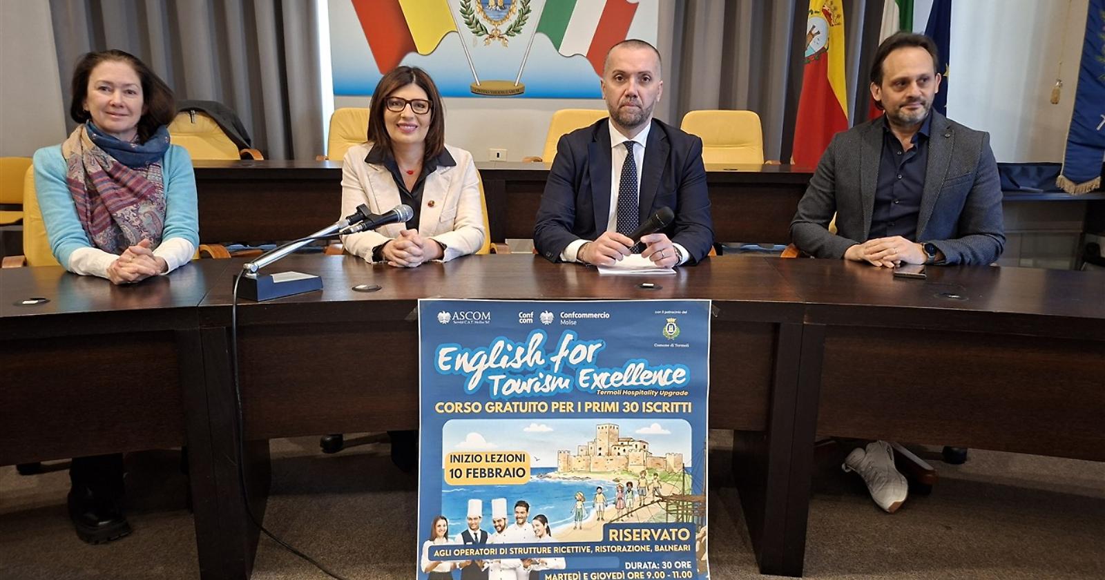 a termoli l&rsquo;inglese diventa leva competitiva per il turismo: attestati e visione per gli operatori