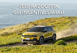 Jeep raddoppia gli incentivi statali: tutte le opportunit&agrave; da cogliere presso Euro Vector, unica Concessionaria Jeep in provincia di Foggia
