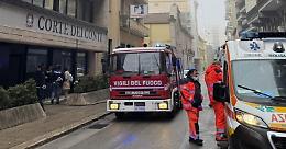 Incendio alla Corte dei Conti di Campobasso, evacuate 50 persone