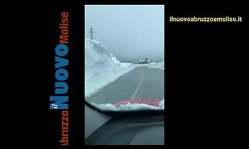 Il Molise liberato dai bisonti spazzaneve