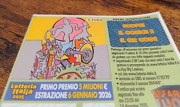 La fortuna in Molise &egrave; proprio cieca: 44.860 biglietti venduti, nessun premio. Pescara ne becca uno da 100mila, San Salvo da 50mila